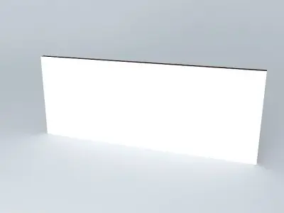 Painting abstract framed piece of art Free 3D model