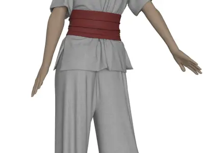 3d clothes in marvelous 3D model