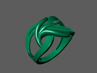 Plain Ring Women Ready STL 3DM Models Womens Rings 3D models 3D print model 71