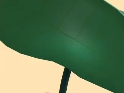 LampPost24 flower street lamp Free low-poly 3D model