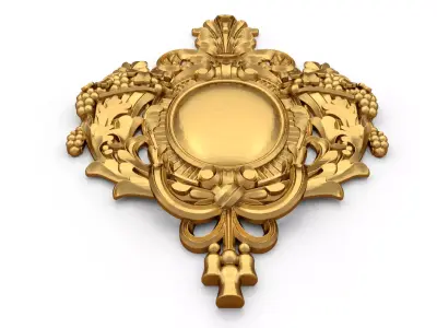 carved classic decorative ornament cnc 3d printing stl 59 3D model purchase