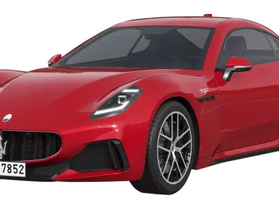 Maserati GranTurismo Trofeo 2023 3D model
