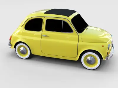 Fiat Nuova 500D 1960 rev 3D model
