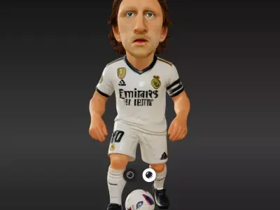 Luca Modric Mini Fut Series 3D model
