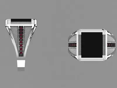NEO MAN RING MODEL23 3D print model