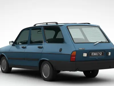 Renault 12 STW Toros 3D model