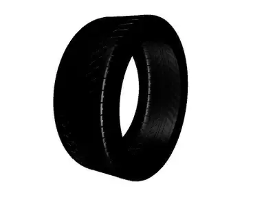 Tire For All Year Round AAA Low-poly 3D model