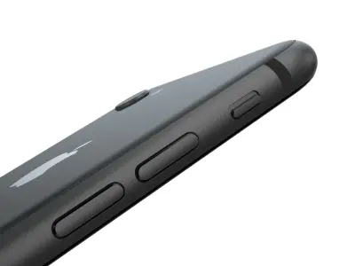 Apple iPhone 8 Space Gray 3D model