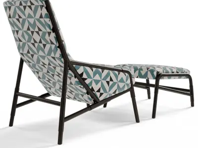 Bruno M d Bilbao Armchair 3D model