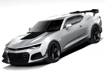 Chevrolet Camaro ZL1 1LE 2019 3D model