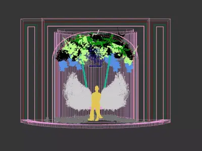 2010 Women Photobooth 3D model