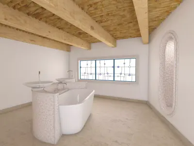 Bathroom 56 3D model