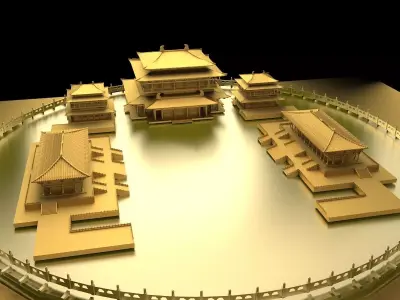 Chinese ancient  3D model