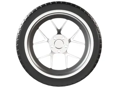 BBS FI-R Low-poly 3D model