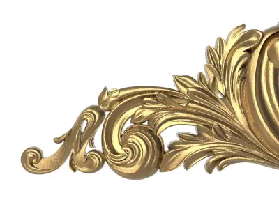 decorative pattern ready for 3D printing 3D model 17