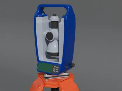 Theodolite - Generic Model 3D model