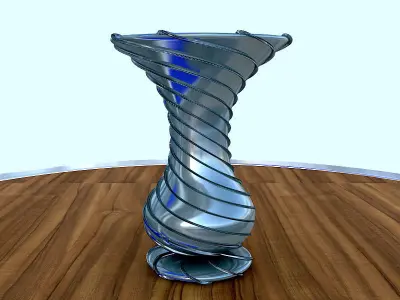 GLASS VASE 3D model