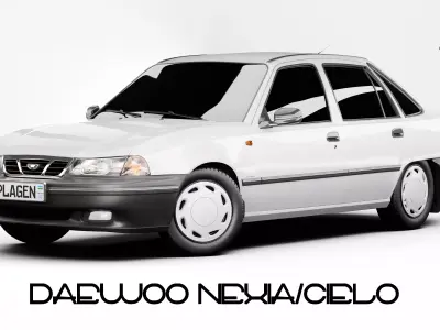 Daewoo Nexia 3D model