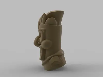 Totem Style Figurine 3D print model