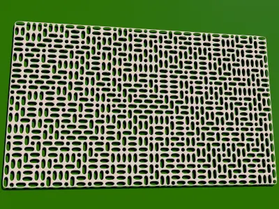 wall panels and partitions 3D model