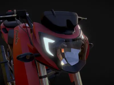 TVS Apache RTR 200 4V 3D model