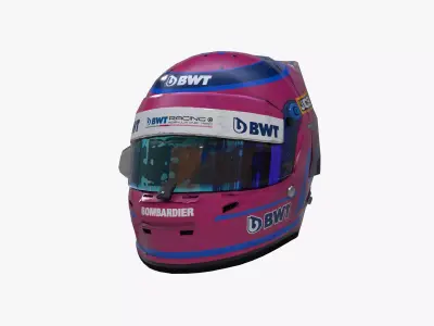 Stroll helmet 2020 Low-poly 3D model