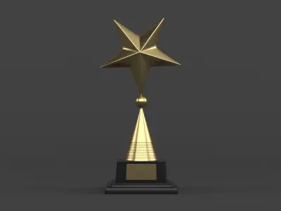 Trophy Cups 3D model 63