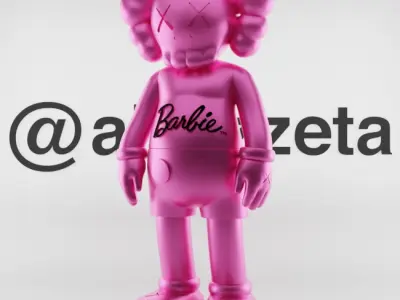 Kaws Barbie for Print 3D print model