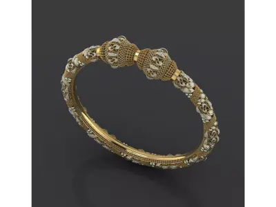 fusion bangles moo karra indian  27 3D print model
