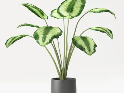 10 3D FURNITURE OBJECTS FROM INTERIOR DESIGN INSPIRATION BOARD 3D model