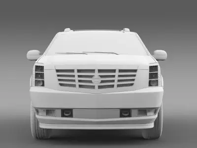 Cadillac Escalade ESV 2010 3D model