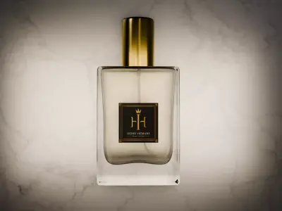 Henry Hemans Perfume Bottle 3D Model Free Blender Free low-poly 3D model