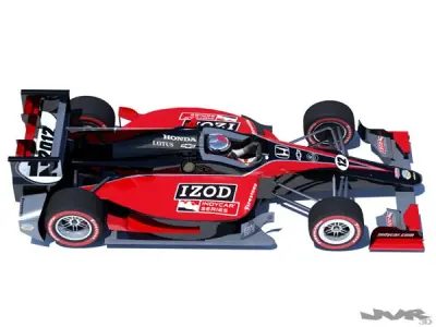 Indycar 2012 Road course concept 3D model