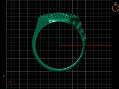 Fancy Womens Rings Plain Rings Ready STL 3DM Models Rings 3D print model 37
