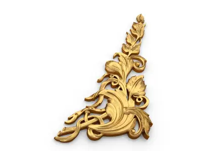 Classic decor ornament 69  3D model
