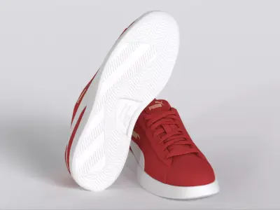 PUMA Sneaker Low-poly 3D model