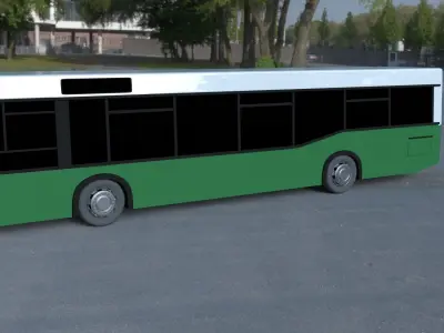 MAZ 105 HDRI 3D model