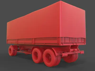 Trailer mod1 3D print model