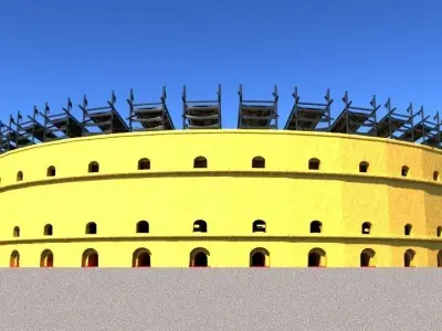 STADIUM1 coliseum in italy - coliseum in italy 3D model