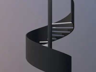Spiral stair 2023-0002 3D model