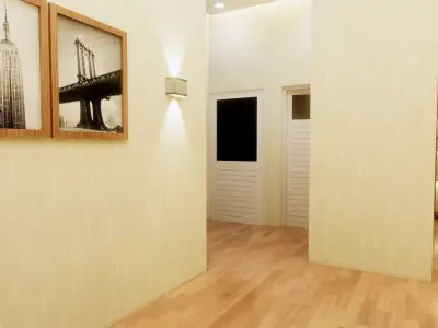 Modern Office Room 3D model