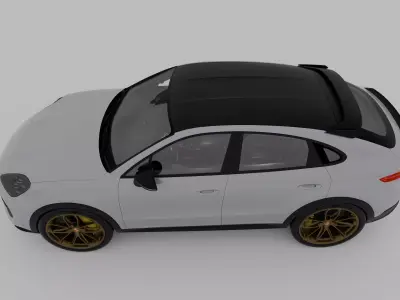 Porsche Cayenne Turbo GT 3D model