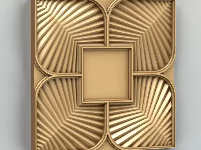 Wall panel 031 3D model