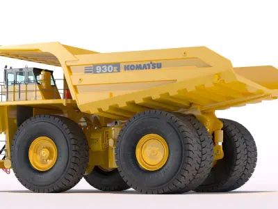 Komatsu 930E 3D model