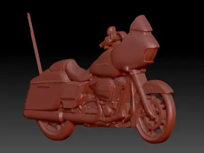 Motorcycle  3D print model