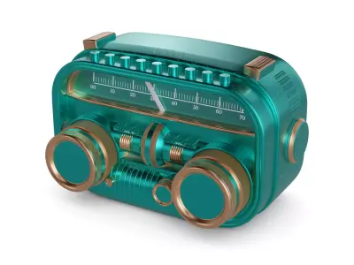 FM modulator 3D model