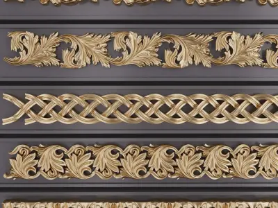 Trim Ornament 109 3D model