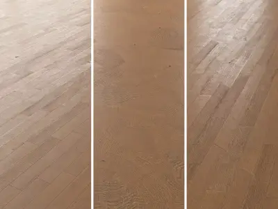  Parquet Oak Cornell Firestop set 7 3D model