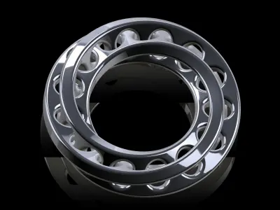 thouruswell stainless steel ball bearing 3D print model