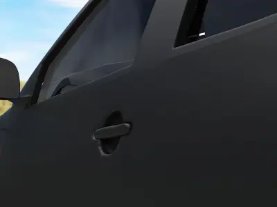 Car Hilux Modified SUV Truck  3D model